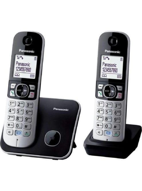 Panasonic KXTG6812PDB DECT DUO telefon 2 kézibeszélő