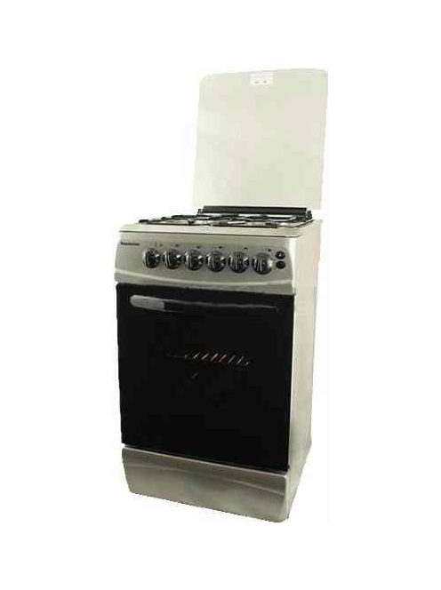 Hausmeister HM5020 50cm inox kombinált tűzhely