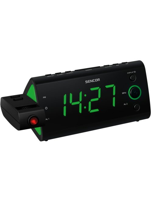 Sencor SRC330GN kivetítős projektoros  ébresztőóra