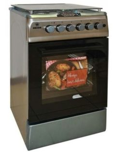   Orion FKO502I  inox, 4égős,tetős légkeverés nélküli kombinált tűzhely