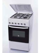 Orion FKO501TFW 50cm fehér grill légkeverés kombinált tűzhely