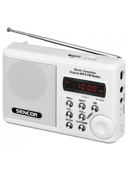 Sencor SRD215W fehér zsebrádió
