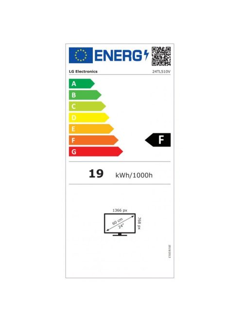 LG 24" 24TL510V-WZ monitor led , fehér TV  LED TV