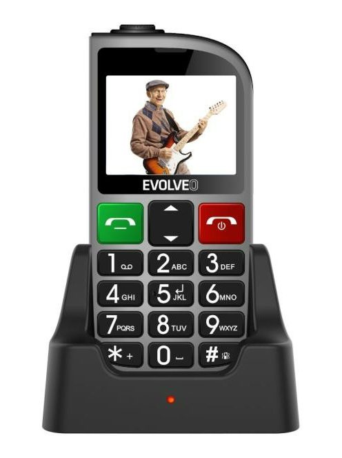 Evolveo EasyPhone EP800 FM, silver mobiltelefon