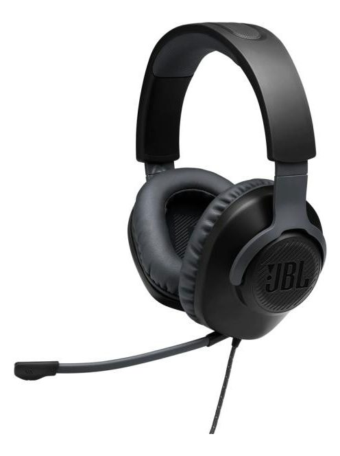 JBL Quantum100BLK gamer fejhallgató fekete