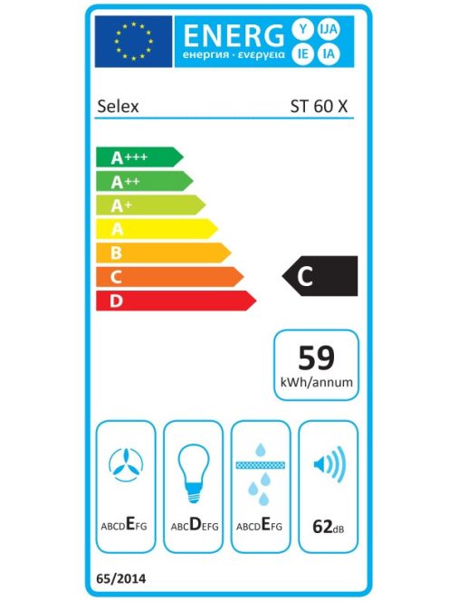 SLX ST60X 60cm, teleszkópos Páraelszívó