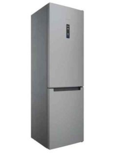   Indesit INFC9TO32X "F" inox Nofrost 263/104L. hütő alulfagyasztós kombinált hűtő