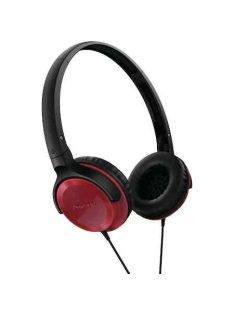 Pioneer SEMJ502R piros fejhallgató