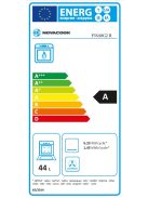 Novacook F5S40G2R Red bordó  gáztűzhely