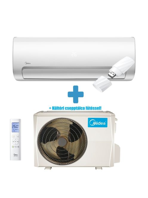 Midea Xtreme Save PRO 3.5 KW hűtő-fűtő klíma fűtésre optimalizált