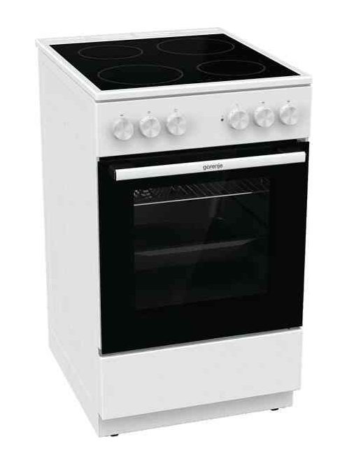 Gorenje GEC5A41WG fehér,50cm Kerámialapos tűzhely