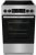 Gorenje GECS5C70XA inox,50cm,sütősín Kerámialapos Tűzhely