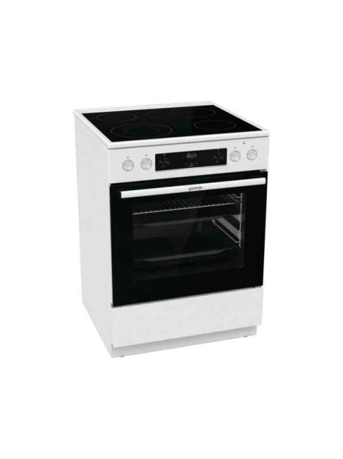 Gorenje GECS6C70WPA 60cm fehér 2 sütősín Kerámialapos  Tűzhely