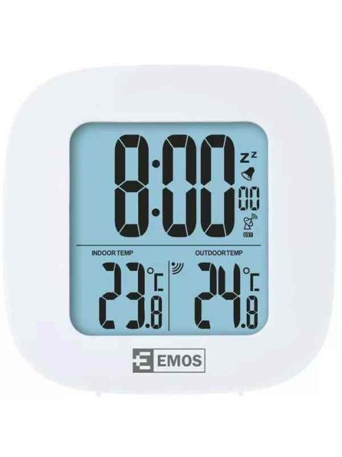 Emos E0127 hő és nedvességmérő időjárás állomás