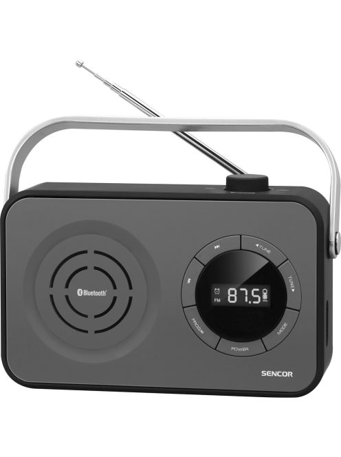 Sencor SRD3200B PLL FM Rádió digitális