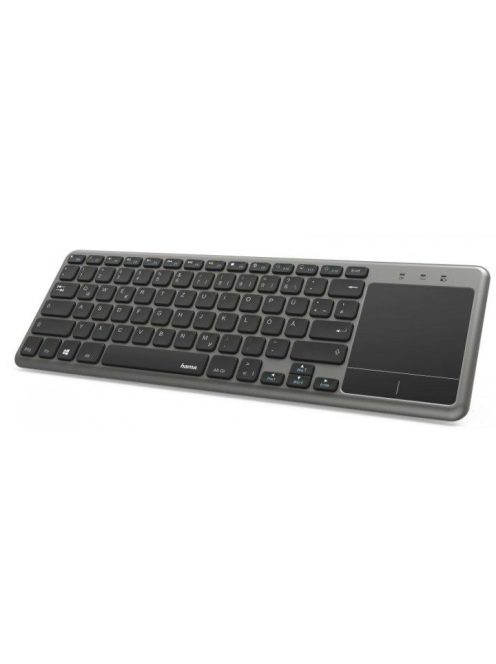 Hama 182653 KW600T Vezeték nélküli billentyűzet+touchpad