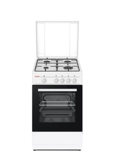 Hausmeister HM5027 4 égős fehér gáztűzhely