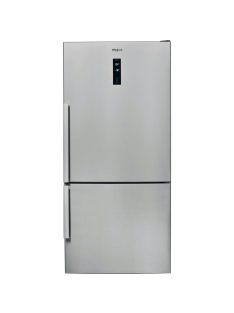   Whirlpool W84BE72X2 A++ 396/162L inox NoFrost Alulfagyasztós kombinált hűtő