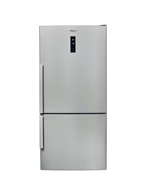 Whirlpool W84BE72X2 A++ 396/162L inox NoFrost Alulfagyasztós kombinált hűtő