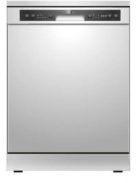 Midea MFD60S120XHR ezüst "E" 12 terítékes mosogatógép