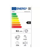 Midea MFD60S120XHR ezüst "E" 12 terítékes mosogatógép