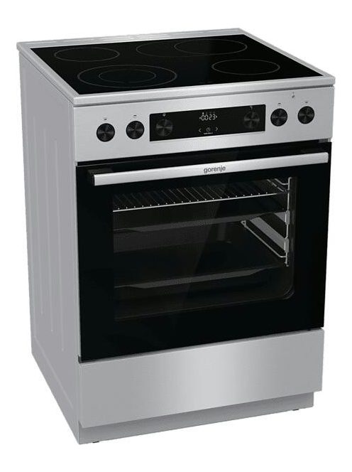 Gorenje GECS6C70XPA Inox ,60cm Kerámialapos tűzhely