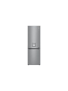   LG GBF61PZJMN "E" 234/107L Nofrost inox alulfagyasztós kombinált hűtő italadagol
