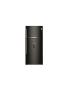   LG GTF744BLPZD "E" 379/130L NoFrost fekete felülfagyasztós hűtő