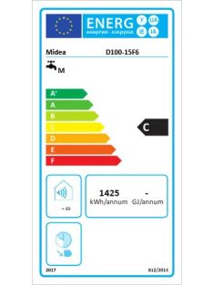 Midea D100-15FG 1500W 100L Vízmelegítő