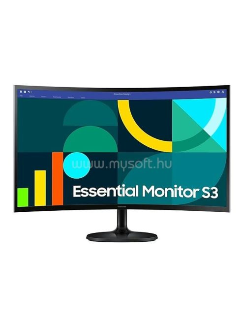 Samsung 27" LS27D360GAUXEN FHD 100Hz ívelt monitor