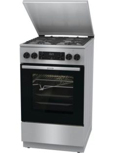   Gorenje GKS5C71XF 50 inox AirFryer légkeveréses kombinált tűzhely