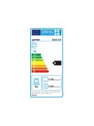 Gorenje GKS5C71XF 50 inox AirFryer légkeveréses kombinált tűzhely