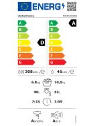 LG F4DR510S0W "D" 10/6 kg 1400' Mosó-szárítógép