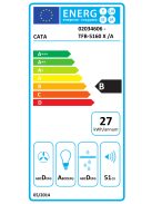 Cata TFB5160X 60cm inox Ledes teleszkópos páraelszívó