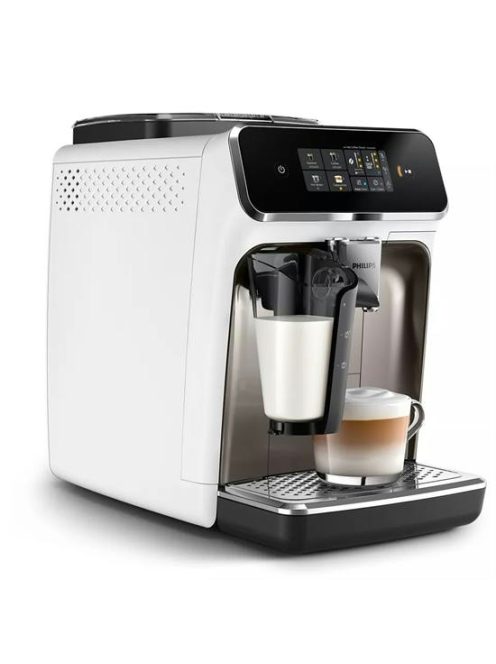 Philips EP2333/40 2300 LatteGo tejhabosítós,fehér króm automata kávéfőző