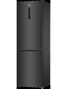 Gorenje NRK619EABXL4 "E"204/96L Fekete Nofrost alulfagyasztós kombinált hűtő
