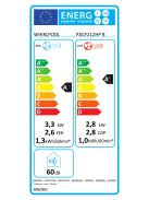 Whirlpool PACF212HPB 3,6KW hűtő-fűtő hősziv.fekete mobil klíma