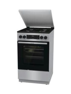   Gorenje GK5C42SJ 50 cm ezüst légkeverés kombinált tűzhely fém tető