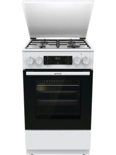   Gorenje GK5C42WHB 50cm fehér 1db sütősín légkeverés kombinált tűzhely fém tető