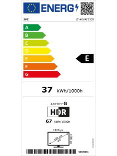 JVC 40"LT40VAF3335 FHD Android Smart LED TV