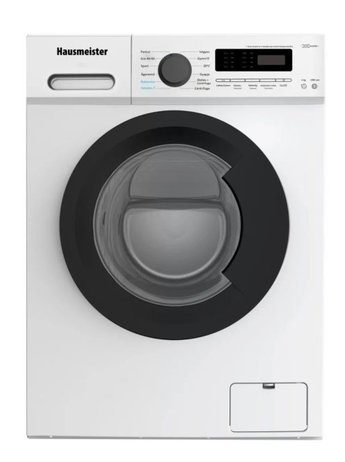 Hausmeister HM2601 "A" 6kg 1000' elöltöltős keskeny mosógép