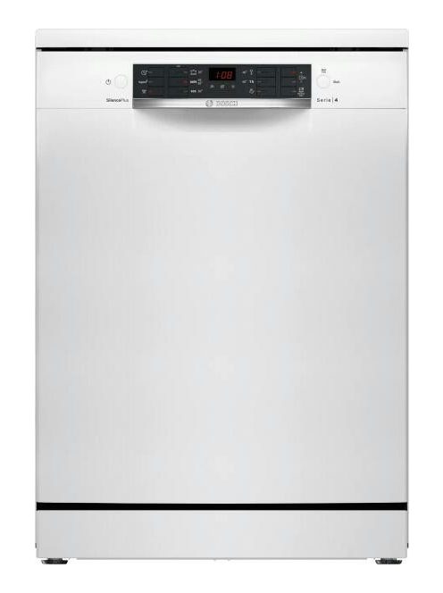 Bosch SMS46KW02E "E" szabadonálló, 13 ter. 3 tálcás, fehér  mosogatógép