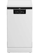 Beko BDFS26120WQ "E" 11 terítékes 3 tálcás fehér keskeny mosogatógép