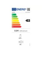 Hisense RL3K370SAID "D"372L egyajtós inox hűtő