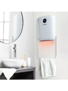 Bewello BW2104 Fali hősugárzó törölközőtartóval