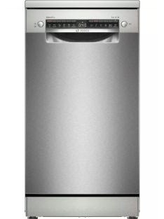   Bosch SPS4HMI49E "E" Seria 4 10 terítékes inox keskeny mosogatógép