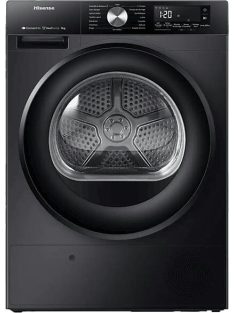   Hisense DH3S902BB3 fekete "C" Hőszivattyús szárítógép 9kg