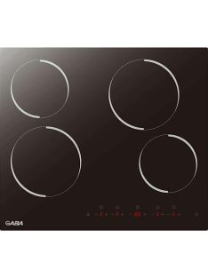   Gaba GMHC4 4 zónás,fekete, beépíthető,elektromos kerámia főzőlap