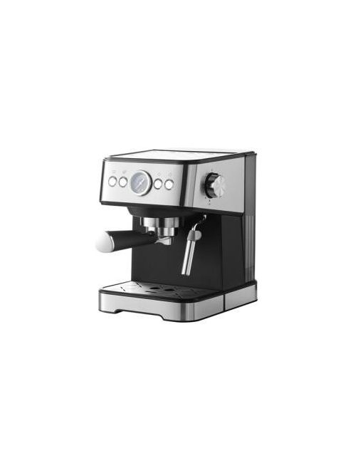 TOO CM1350B Eszpresszó kávéfőző tejhabosítóval,20 BAR,1350W,fekete-rozsm.