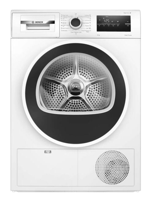 Bosch WTH83256BY "E" 8kg Seria 4 Hőszivattyús szárítógép